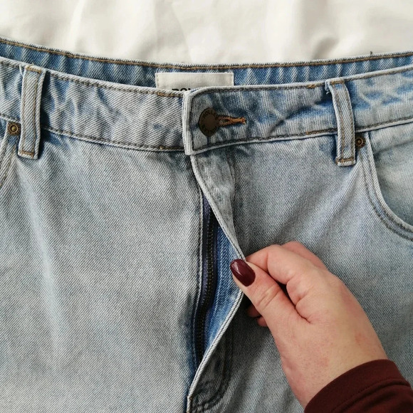 Rolla's Genie Super High Rise 80s Balloon Leg Jeans Stella Blue Size 31 (or 12) - Picture 9 of 16